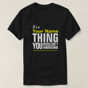 T-Sが分からないのは昔の名前だ Tシャツ