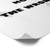 T.S.エリオット引用文希望 ポスター (角)