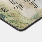 T.S.エリオット感動的引用文「距離」 デスクマット (コーナー)