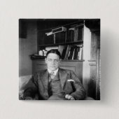 T.S. エリオット 缶バッジ (正面)