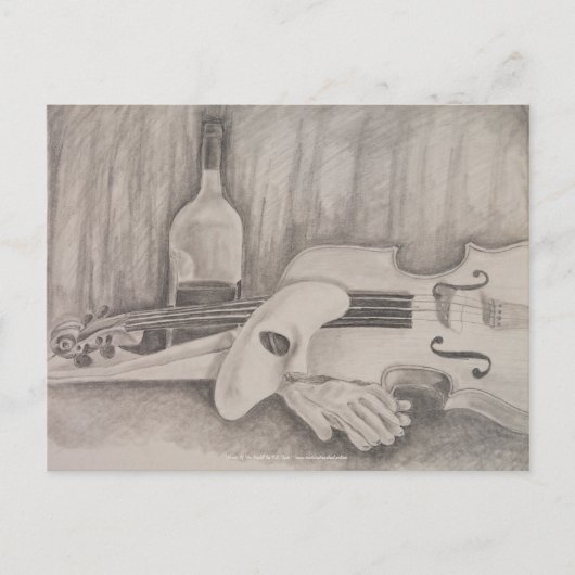 T.S.タイヤポストカード「Music Of The Night」 ポストカード (正面)