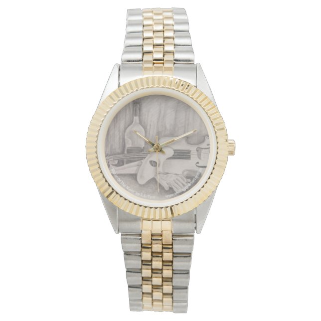 T.S. Tire eWatchによる「Music Of The Night」 腕時計 (正面)