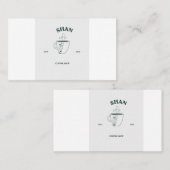 T-shの実際の高品質イメージが必要か 名刺 (正面/裏面)