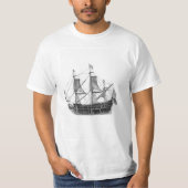 T SHIET .sea ship Tシャツ (正面)