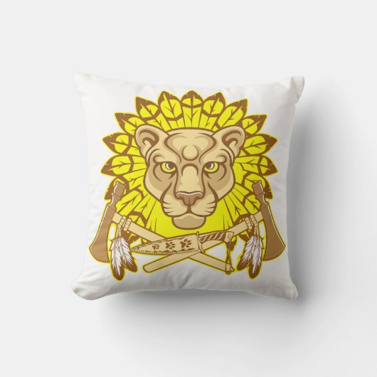 T-Shir Totem – クガルト クッション (正面)