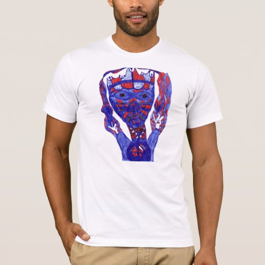 T-shirtアメリカの外国王 Tシャツ (正面)