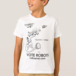 T-Shirt子供のロボット大統領 Tシャツ