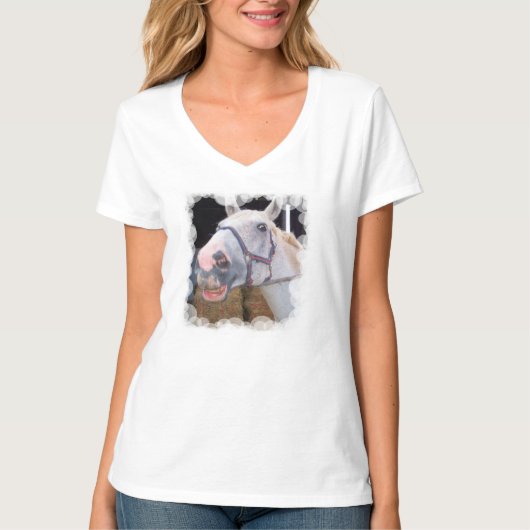 T.Shirt微笑の馬 Tシャツ (正面)
