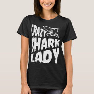 T-Shirt恐く熱狂するな鮫の女性 Tシャツ