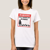 T-Shirt熱狂するな鶏の女性 Tシャツ (正面)