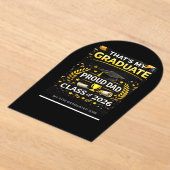 T-Shirt アクリル招待状 (レイダウン)