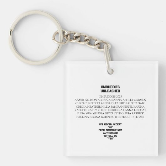 T-SHIRT キーホルダー (正面)