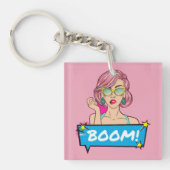 T-Shirt キーホルダー (正面)