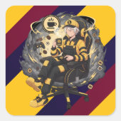 T-Shirt スクエアシール (正面)