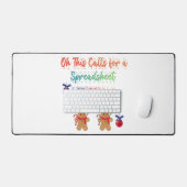 T-Shirt デスクマット (キーボード&マウス)