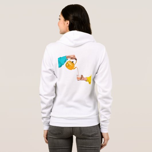 T-shirt パーカ (裏面フル)