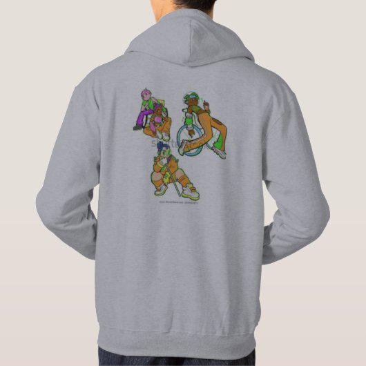 T-Shirt パーカ (裏面)