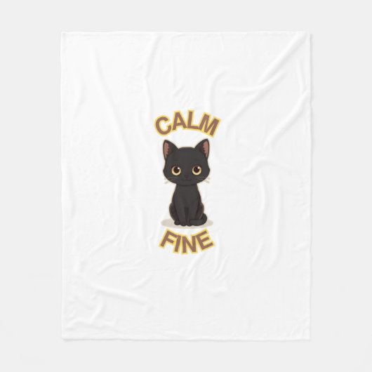 T-Shirt フリースブランケット (正面)