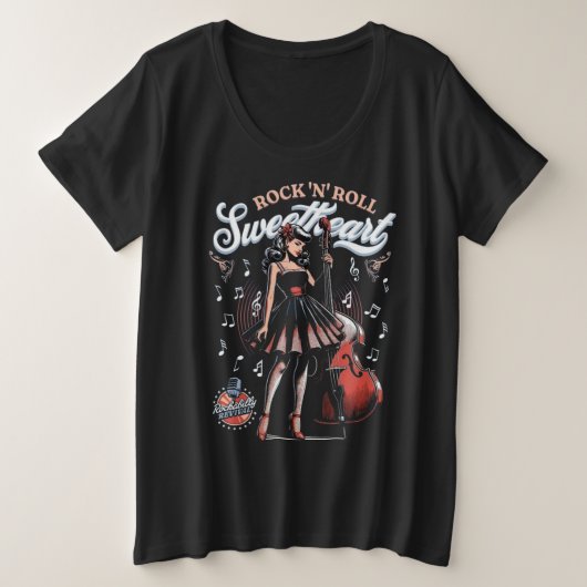 T-Shirt プラスサイズTシャツ (デザイン正面)