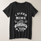 T-Shirt プラスサイズTシャツ (デザイン正面)