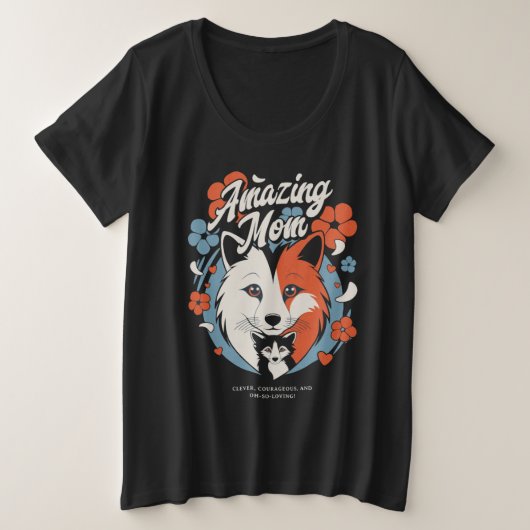 T-Shirt プラスサイズTシャツ (デザイン正面)