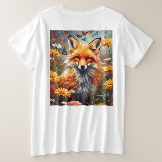 T-Shirt プラスサイズTシャツ (デザイン裏面)