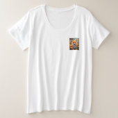 T-Shirt プラスサイズTシャツ (デザイン正面)