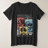 T-Shirt プラスサイズTシャツ (デザイン正面)