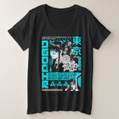 T-Shirt プラスサイズTシャツ (デザイン正面)