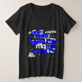 T-Shirt プラスサイズTシャツ (デザイン正面)