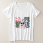 T-Shirt プラスサイズTシャツ (デザイン正面)