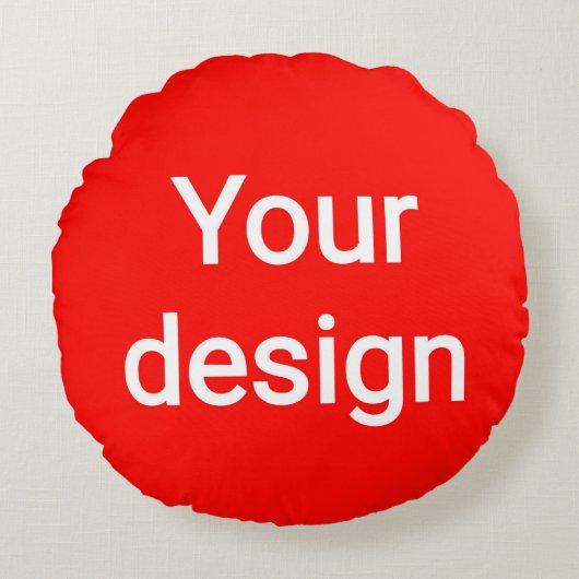 T-Shirt ラウンドクッション (正面)