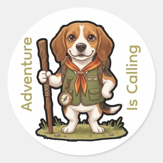 T-Shirt ラウンドシール (正面)