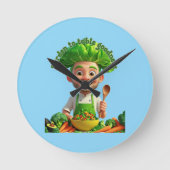 T-Shirt ラウンド壁時計 (正面)