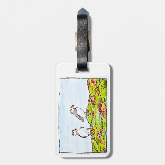 T-Shirt ラゲッジタグ (裏面縦)