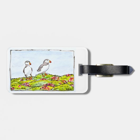 T-Shirt ラゲッジタグ (裏面横)