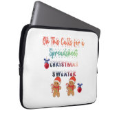 T-Shirt ラップトップスリーブ (正面右)