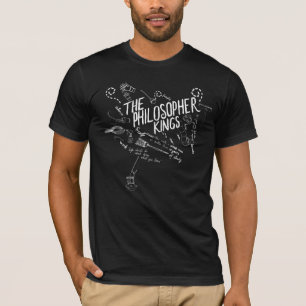 T-shirt (ロゴだけ)哲学者王 tシャツ