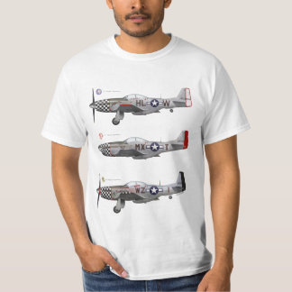 T-Shirt 78th Fighter Group P-51 Mustang Tシャツ