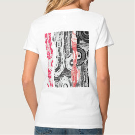 T-Shirt – Abstract Land Tシャツ