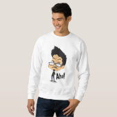 T-Shirt"Aha!" Moment Graphic Sweatshirt | Funny  スウェットシャツ (正面フル)