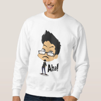 T-Shirt"Aha!" Moment Graphic Sweatshirt | Funny  スウェットシャツ