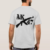 T-Shirt AK47-Chechnya2 Tシャツ (裏面)