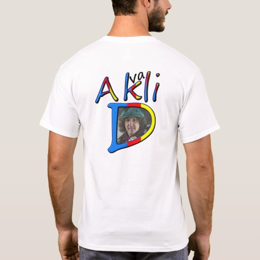T-shirt AKli D 2023 Tシャツ (裏面)