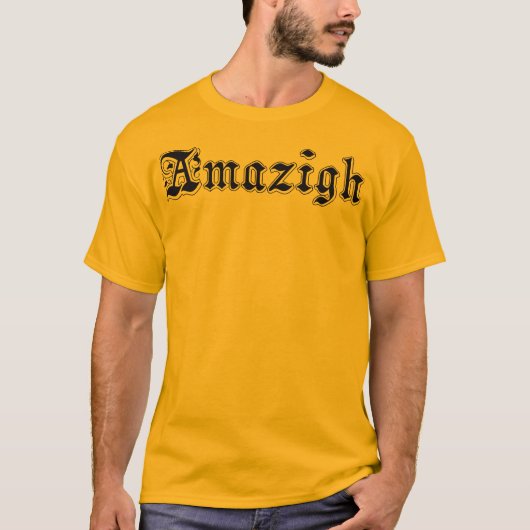 T-shirt Amazigh Tシャツ (正面)