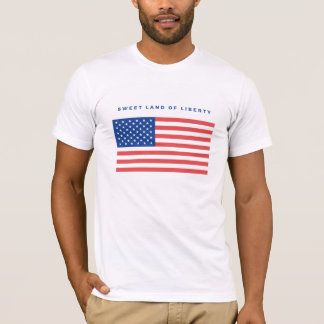 t-shirt american sweet land of liberty tシャツ