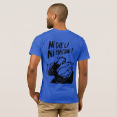 T-shirt anarchiste de France  Tシャツ (裏面フル)