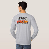 T-shirt Angermoji Vintage Tシャツ (裏面フル)