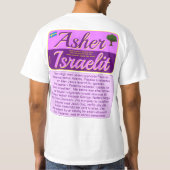 T-shirt — Asher Tシャツ (裏面)