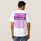 T-shirt — Asher Tシャツ (裏面フル)